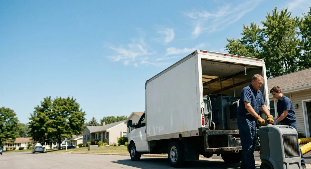 Water Damage Cleanup in Evansdale, IA near me